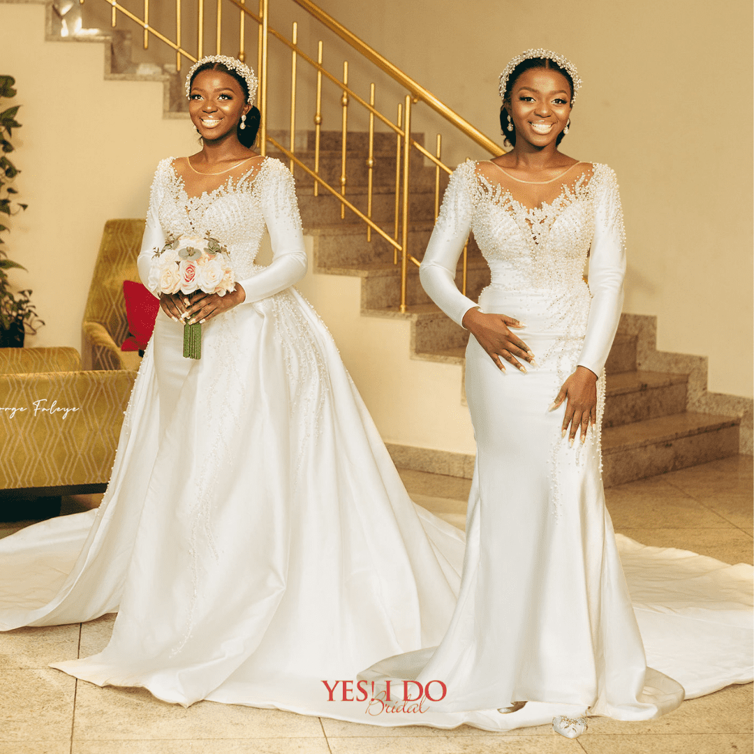 Yes I Do Bridal dress wedding gown Lagos Nigeria