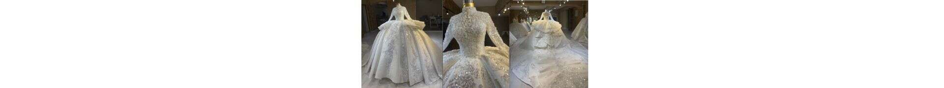 Royal couture wedding gown at Yes I Do Bridal Lekki Lagos