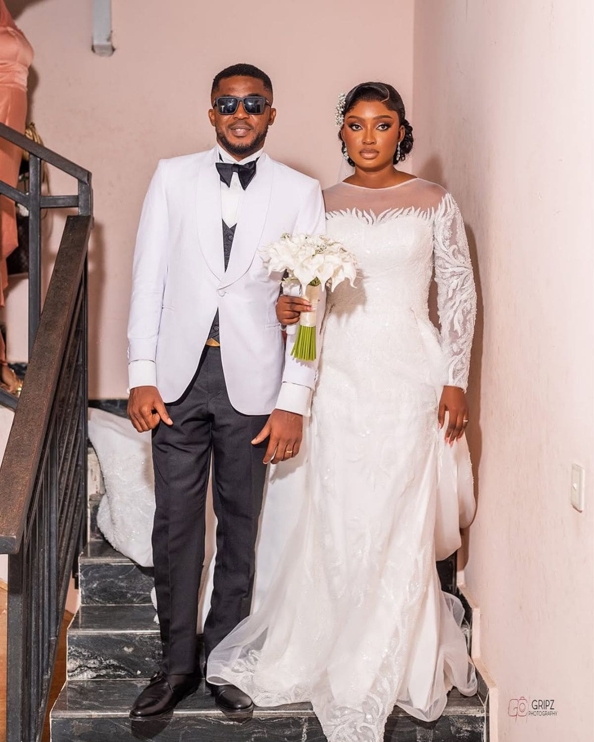 Mermaid wedding gown rental in Lekki Lagos