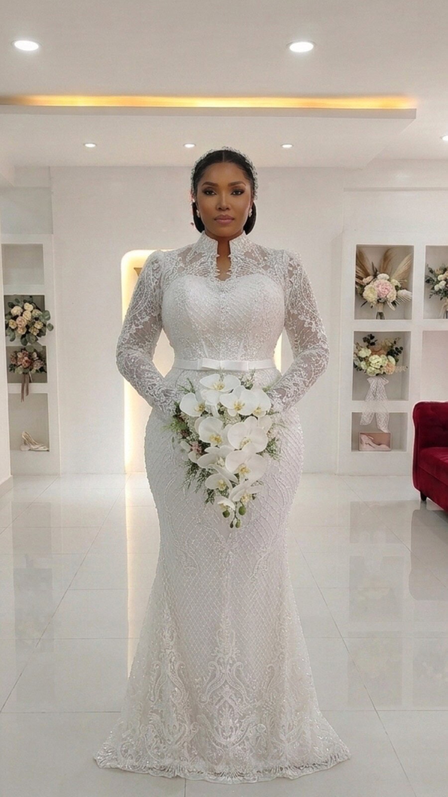 Anastasia wedding gown from Yes I Do Bridal in Lekki, Lagos