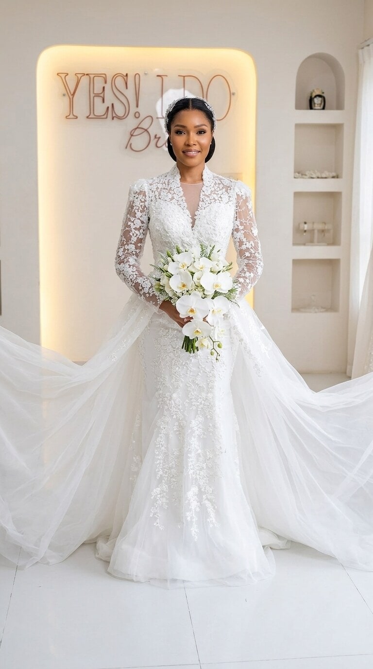 Isabella wedding gown from Yes I Do Bridal in Lekki, Lagos