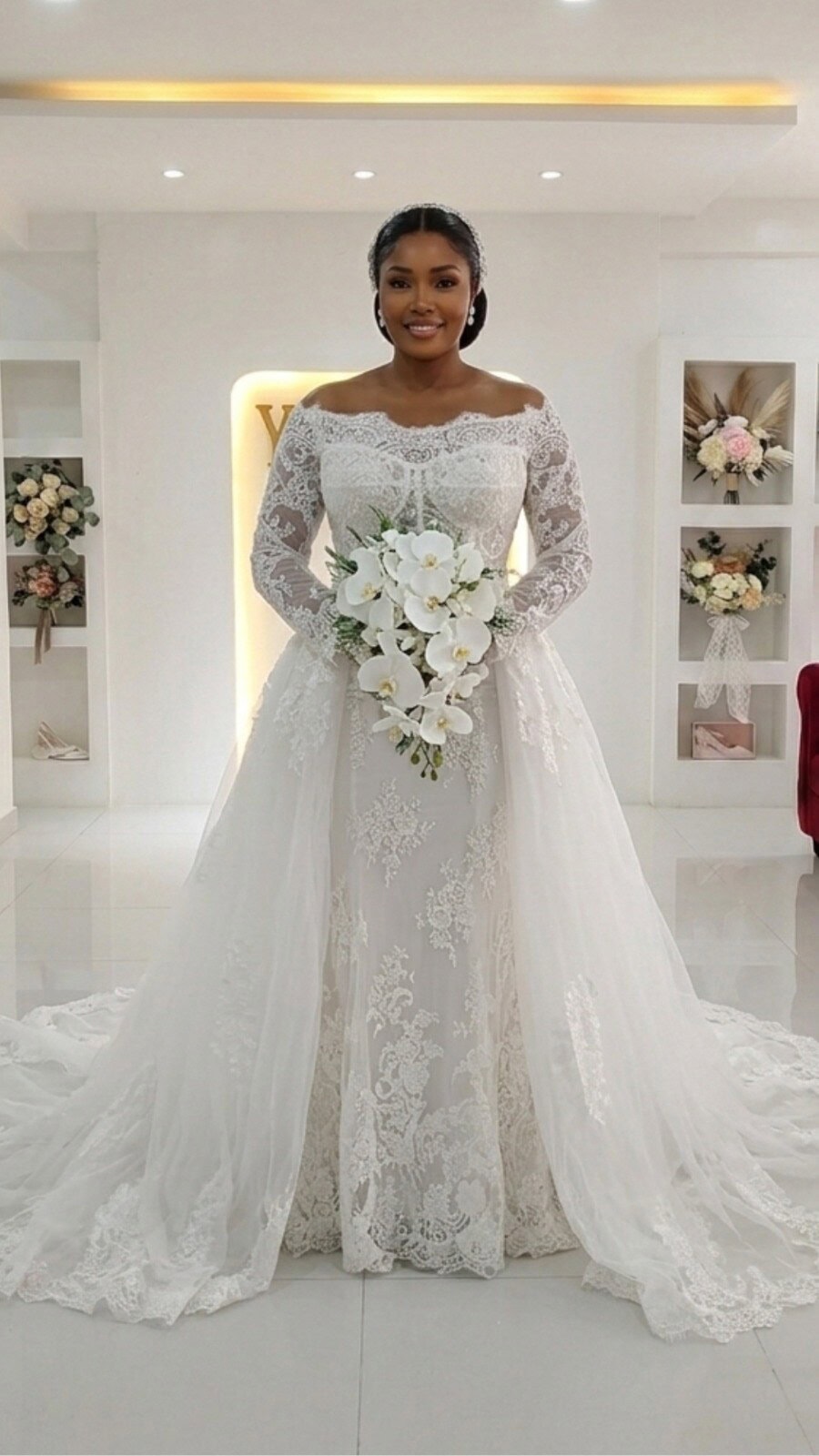 Valentina wedding gown from Yes I Do Bridal in Lekki, Lagos